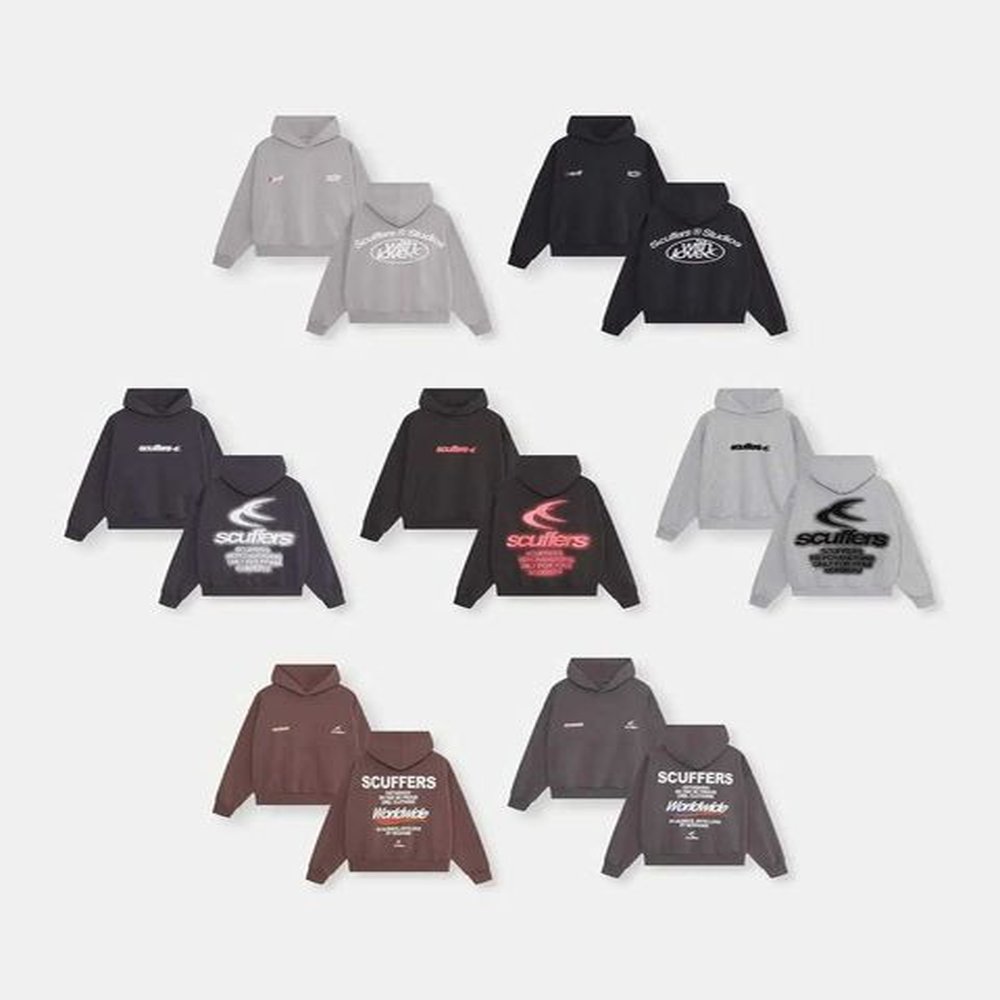 Men's Hoodies Sweatshirts Scuffer High Strt Oversized Sweatshirt Garbage Hoodie Womens Harajuku Hoodie Gothic T241112