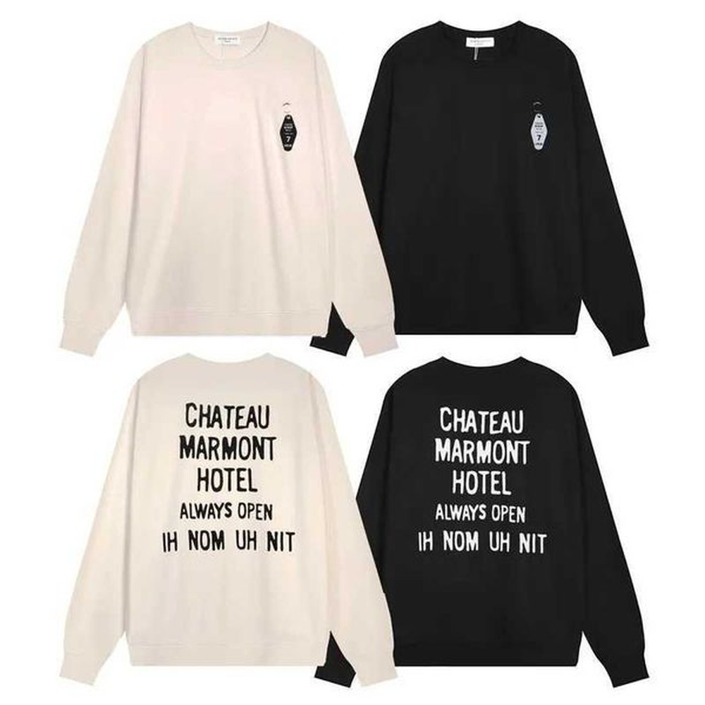 Men's Hoodies Sweatshirts 24ss Autumn Winter New IH NOM UH NIT Round Neck Hoodie High Quty Letter Printed Mens Womens Casual INUN Pullo