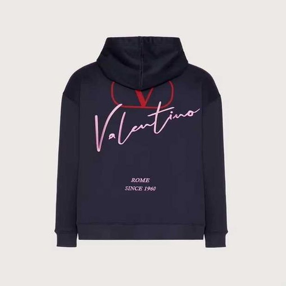 Mens Hoodies Sweatshirts VALEN TINO 2025 fashion trend brand printing casual sports hoodie made of pure cotton loose and comfortable unisex