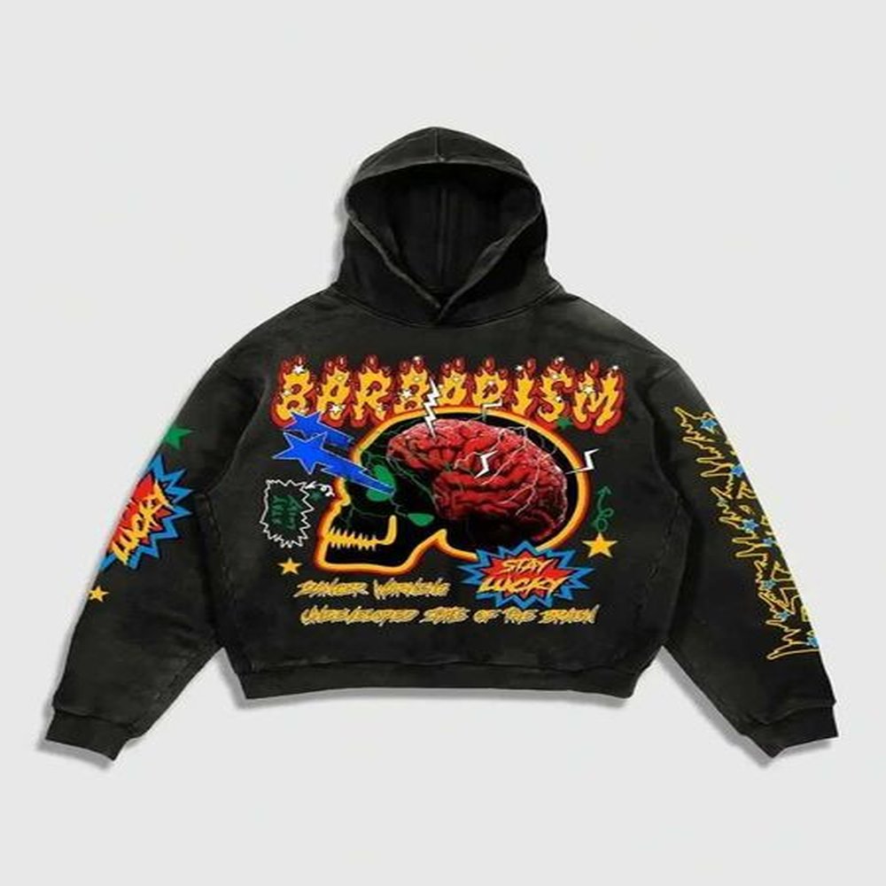 Men's Hoodies Sweatshirts y2k Goth Harajuku fashion hoodie couple casual loose oversized sweatshirt Street do old letterprint hoodie me