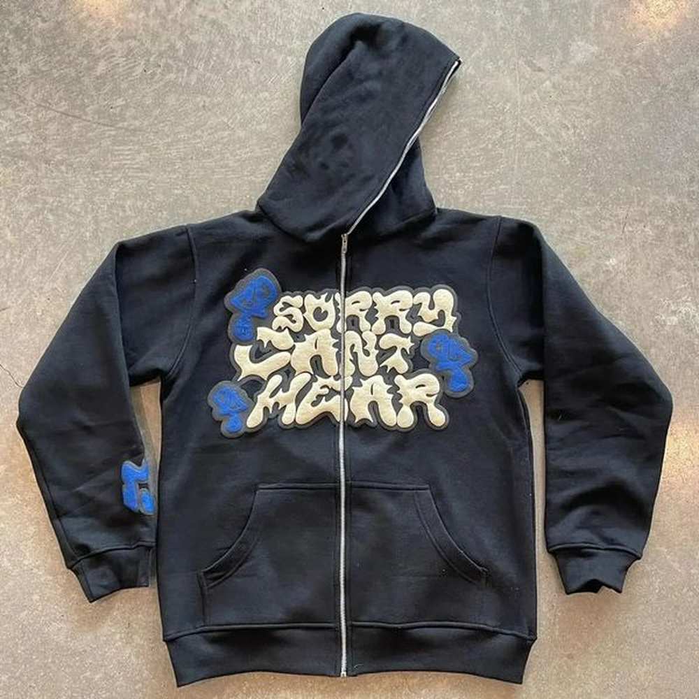 Men's Hoodies Sweatshirts Y2K Zip Up Hoodie Harajuku Men Letter Graphic Printing Oversized Hoodie Sweatshirt Punk Rock Gothic Clothes T