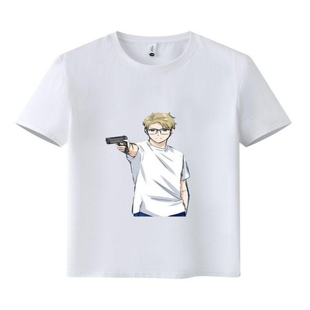 Men's Ice Porcelain Cotton Sports T-shirt