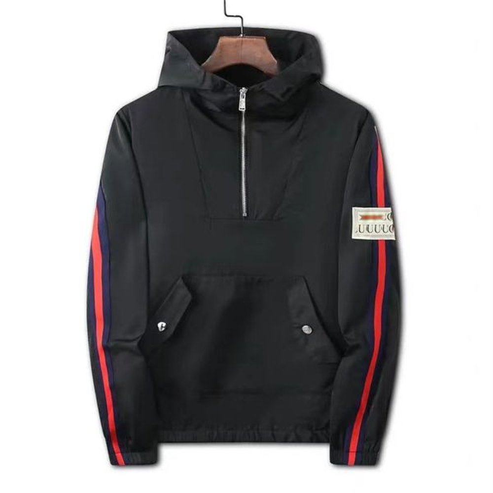 Mens Jacket Coat Hoodie Hip Hop Style Man Coats Designer Windbreaker Man Shirts Outwears Jackets Outfit Streetwears Tops Asian Size M-3XL