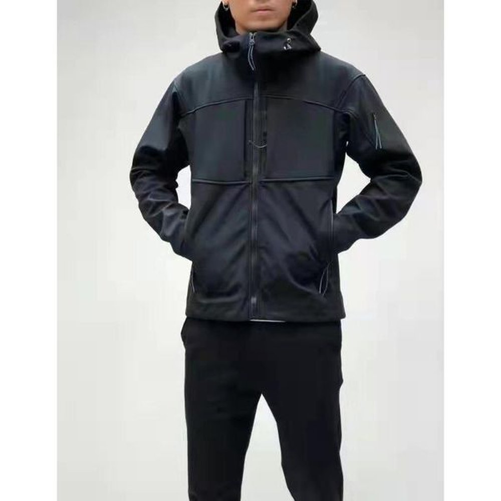 Mens Jacket Men Hiking Jackets Coats Three Layer Outdoor Waterproof Warm Jackets for Men Male Casual Hood Jacket Lightweight Hiking Coats