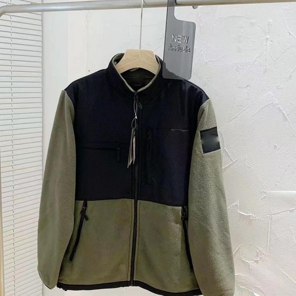 Mens Jackets Brand Winter Warm Stand Up Collar Embroidered Fleece With Inner Lining Lamb High Quality Fashionable New Style Casual Fabric Wa