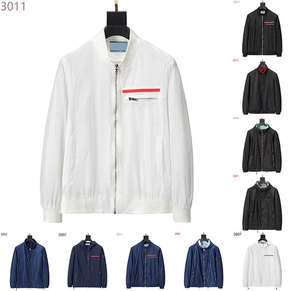 Mens Jackets Luxury designer New style Letter Red Striped Jacket Autumn/Winter Fashion Casual Outdoor Jacket Triangle Badge Jacket available