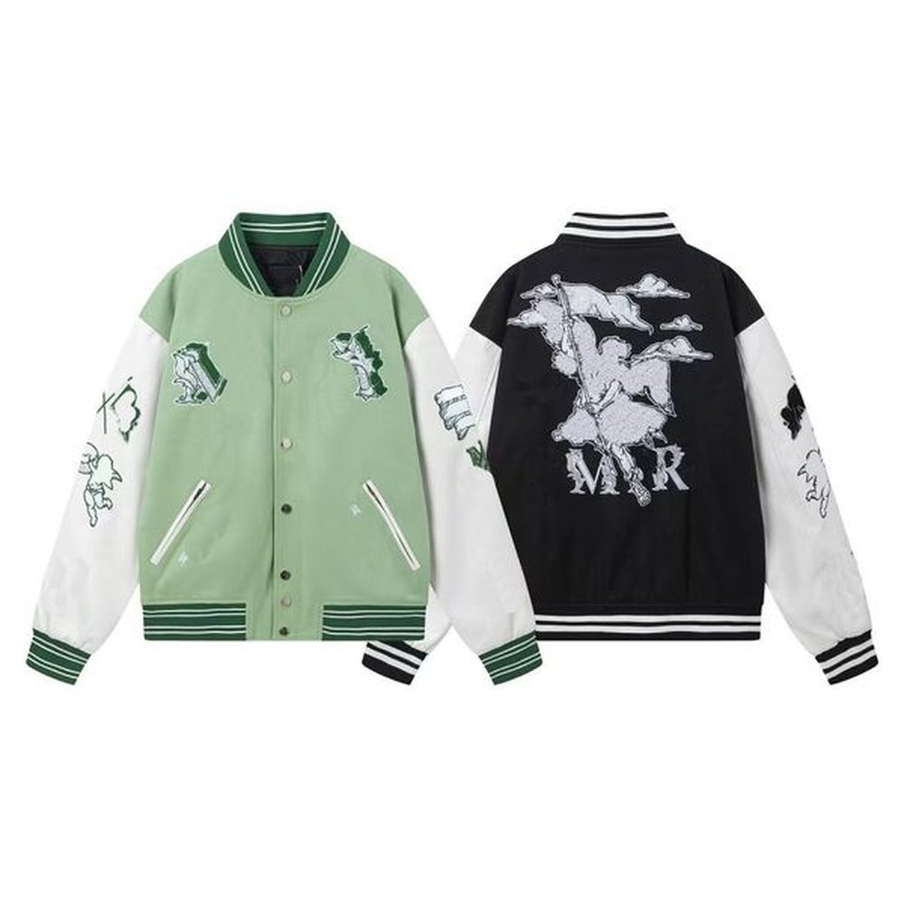 Men's Jackets Mens Designer Jackets Outerwear Elegant Coats Baseball Uniform Letters Embroidered Jackets Men Womens Black Printed Tops