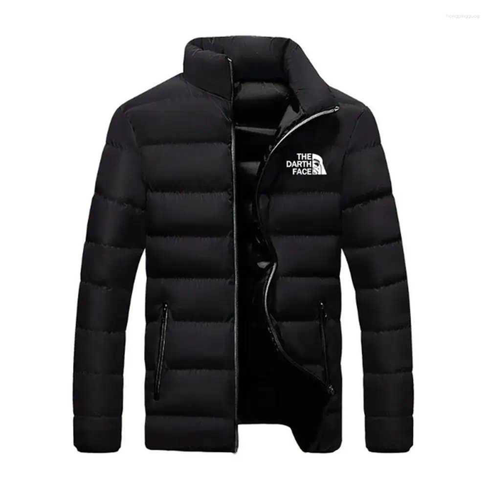 Men's Jackets Warm Down Parka Puffer Jacket High Collar Casual Street Vest Fashion North Winter Women Tracksuit Long Sleeves Coat Mens