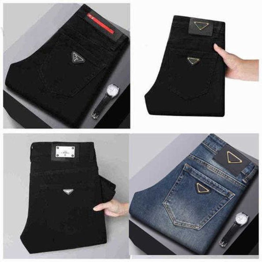 Men's Jeans Designer designer Fashion jeans Denim Trousers Mens Jean men Pants Quality Straight Design Retro Strtwear Casual Sweatpants