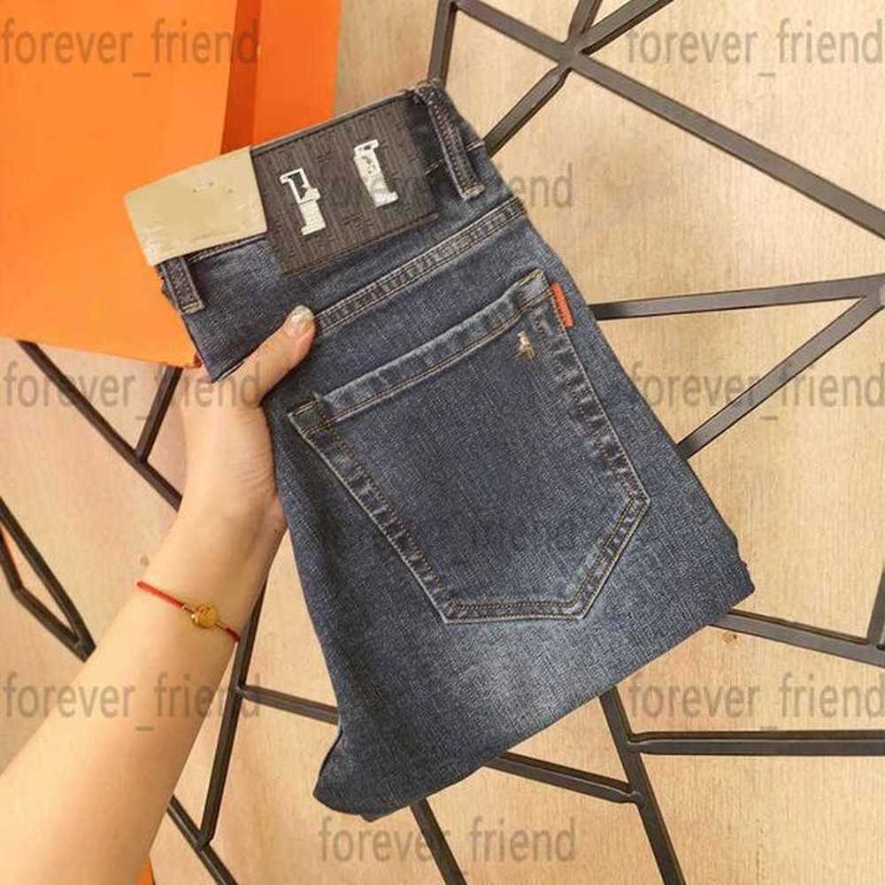 Men's Jeans designer New denim jeans for men, high-end brand, business small straight leg men's youth H pants CB3J C494