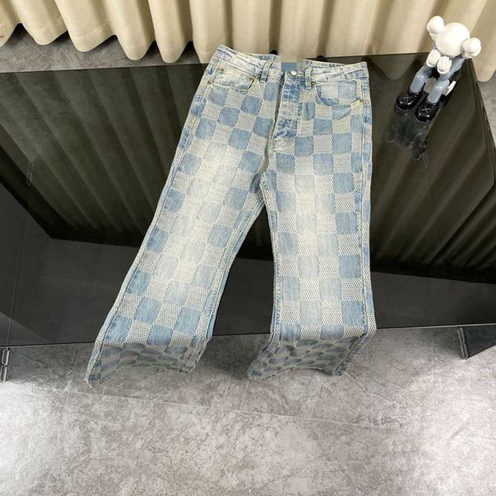 Men's Jeans Designer Retro Street Casual Sports Pants Jogging Motorcycle Slim jeans Hip Hop Graphic Embroidered Baggy Wild West Country