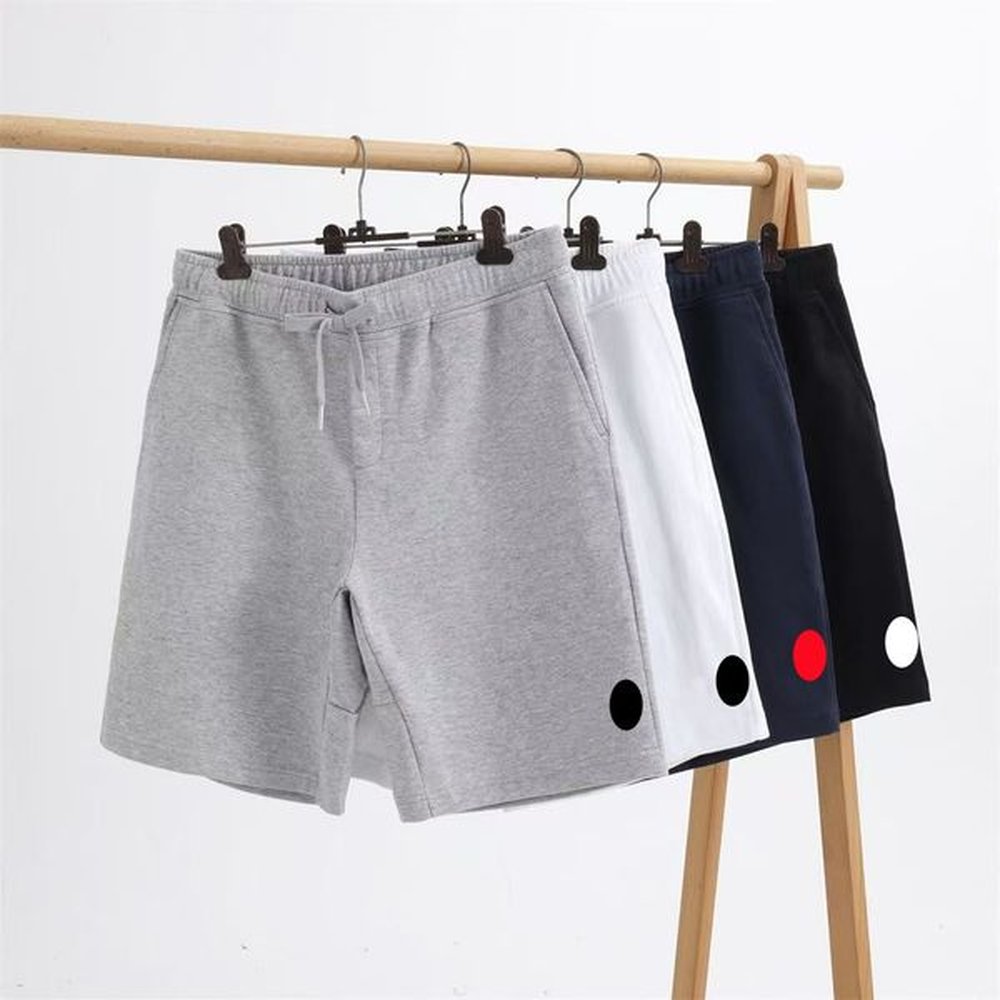 Men's Loose Cotton Sweatpants with Summer Design & Logo Embroidery Lightweight Summer Sweatpants