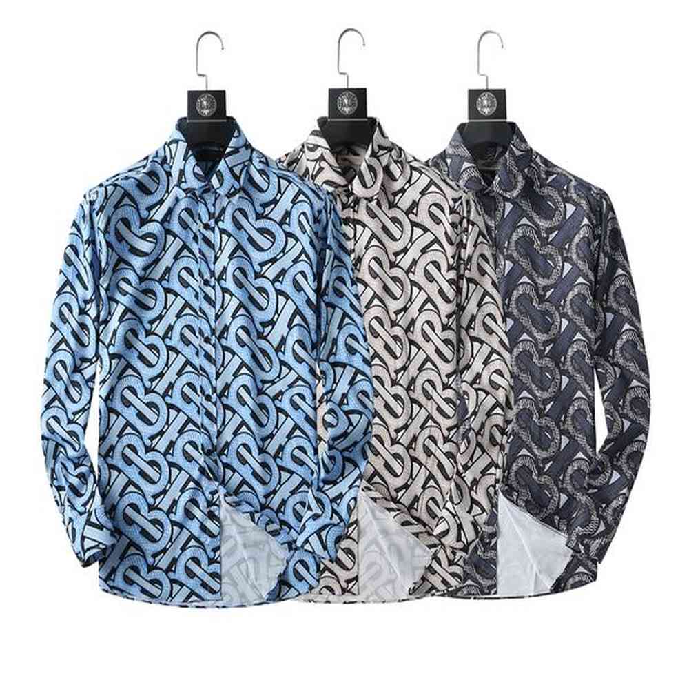 Men's Luxury Classic Long Sleeve Polos Polo Shirt Men's Printed Letter Retro Polo Collar Shirt Men's Casual Fashion Spring Au
