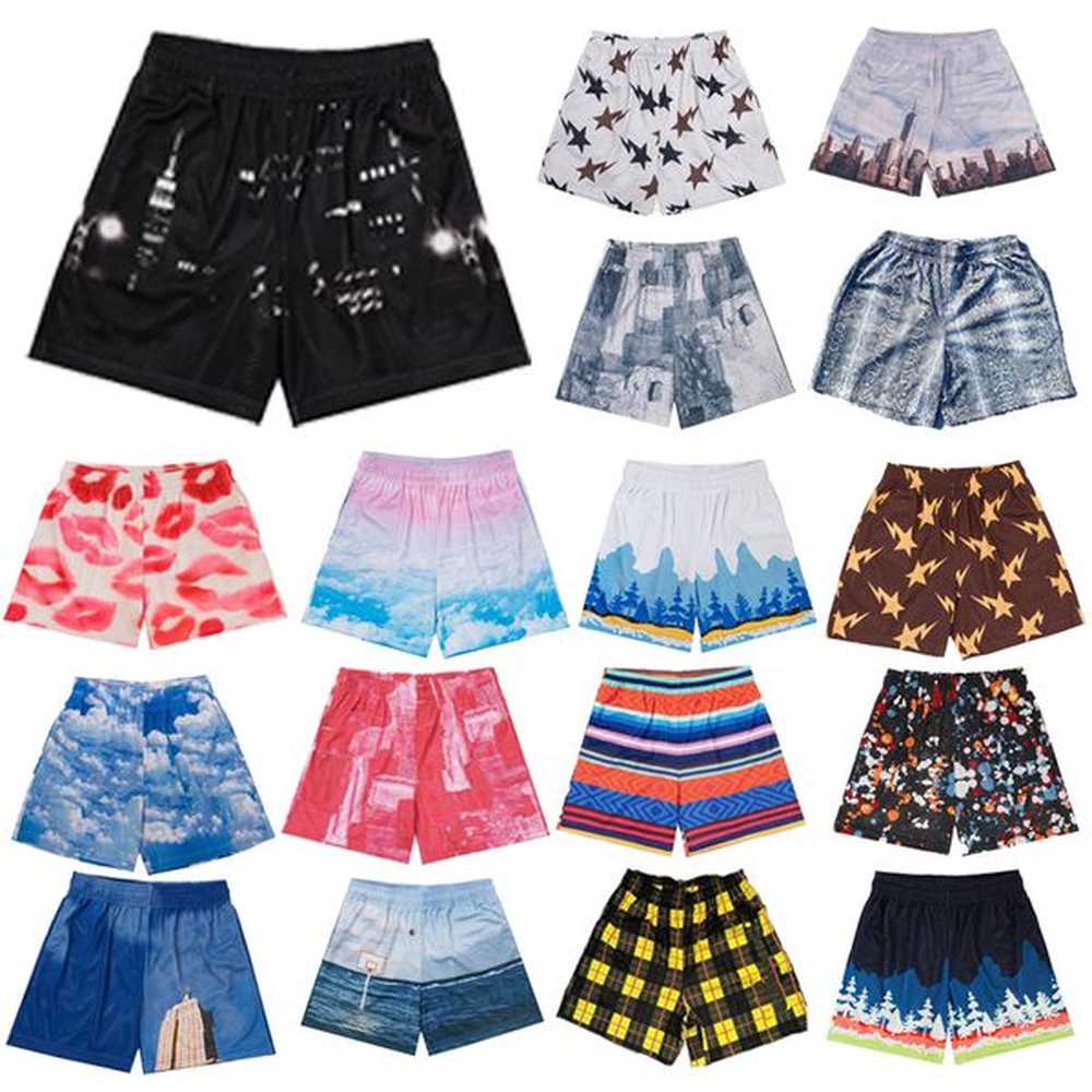 mens mesh swim shorts designer basketball short pants womens running cloud top fitness loose fit football sport quarter pant
