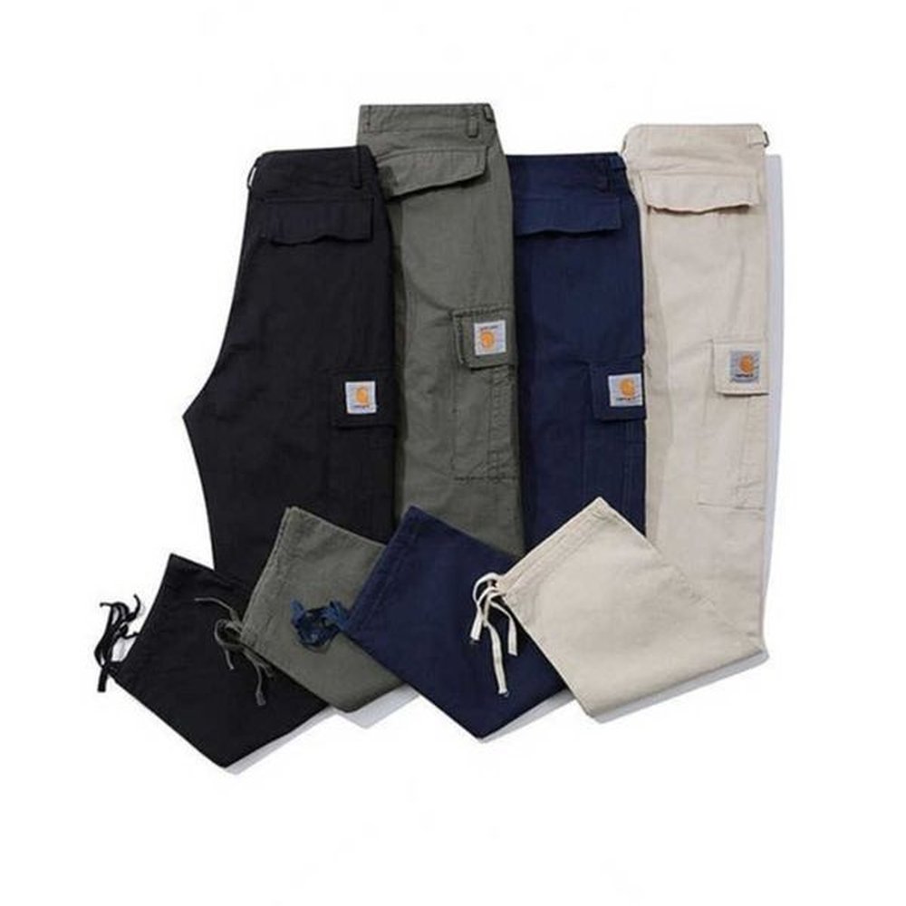 Men's Pants Carhart Casual Mens Long Multi-pocket Workwear Style Sweatpants High Quality Hip Hop Loose men Pantss Loose design888ess