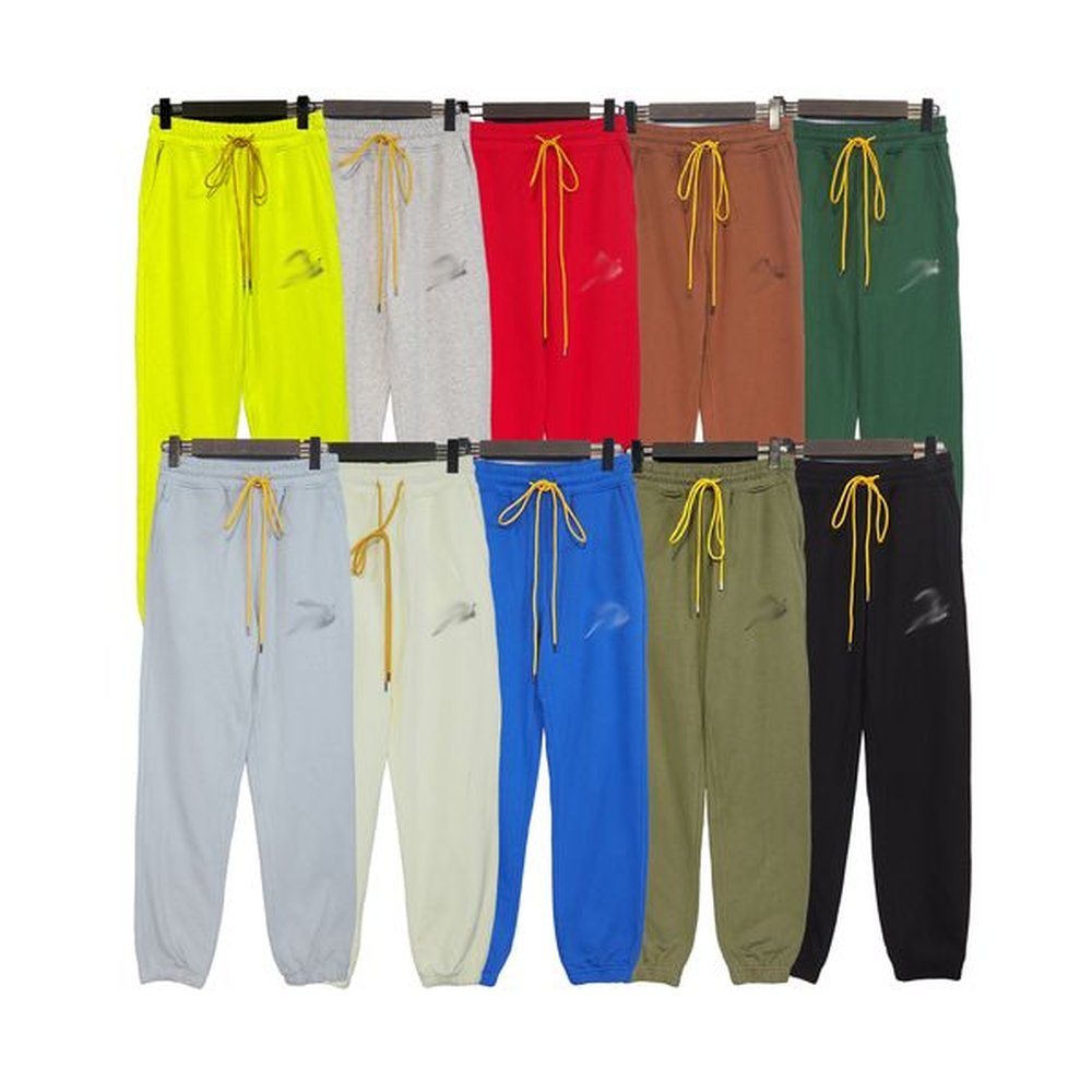 Mens Pants Streetwear Sweatpants Hip Hop Solid Letter Embroidery Loose Sports Casual Leggings