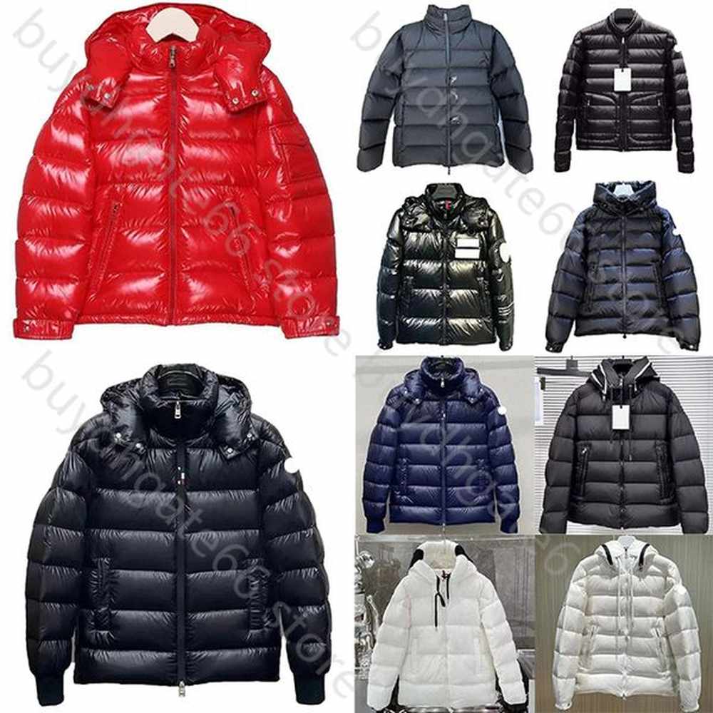 Men's Parkas Designer Puffer Jackets Mens Slim Fashion Down Zipper Coat Winter Jacket Badge Letter Coats 9jj0