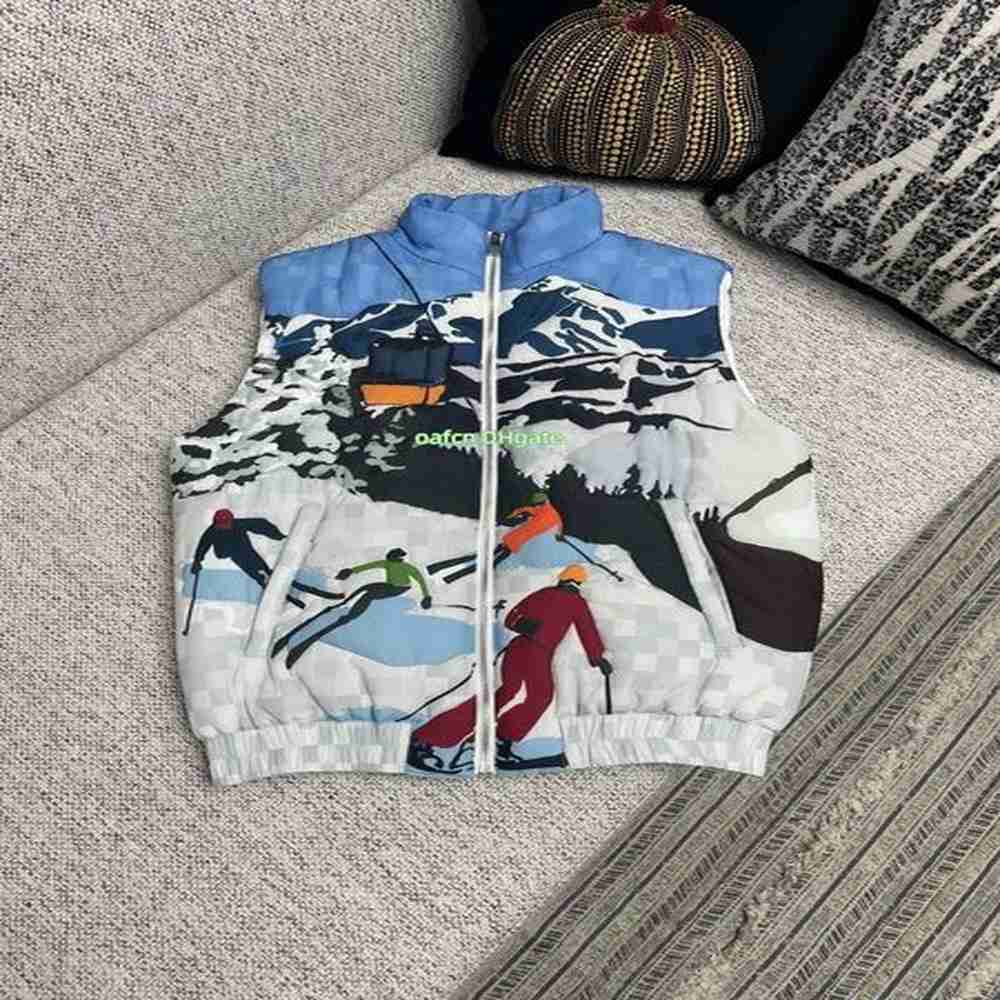Men's plus size outerwear, fashionable sportswear hooded jacket, student casual wool top hooded jacket, T-shirt Damier Skiers printed s