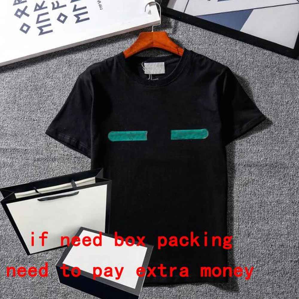 Mens Plus Tees Fashion T-shirt Designer Men Women Black White Tee Top with Letters Summer Short Sleeve Casual Hip Hop Streetwear Tshirts Mul