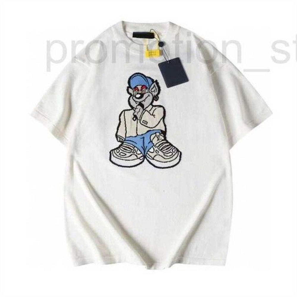 Men's Plus Tees & Polos Designer Man high street T shirt cotton short-sleeved fashion men and women short T-shirt couple models crewnec
