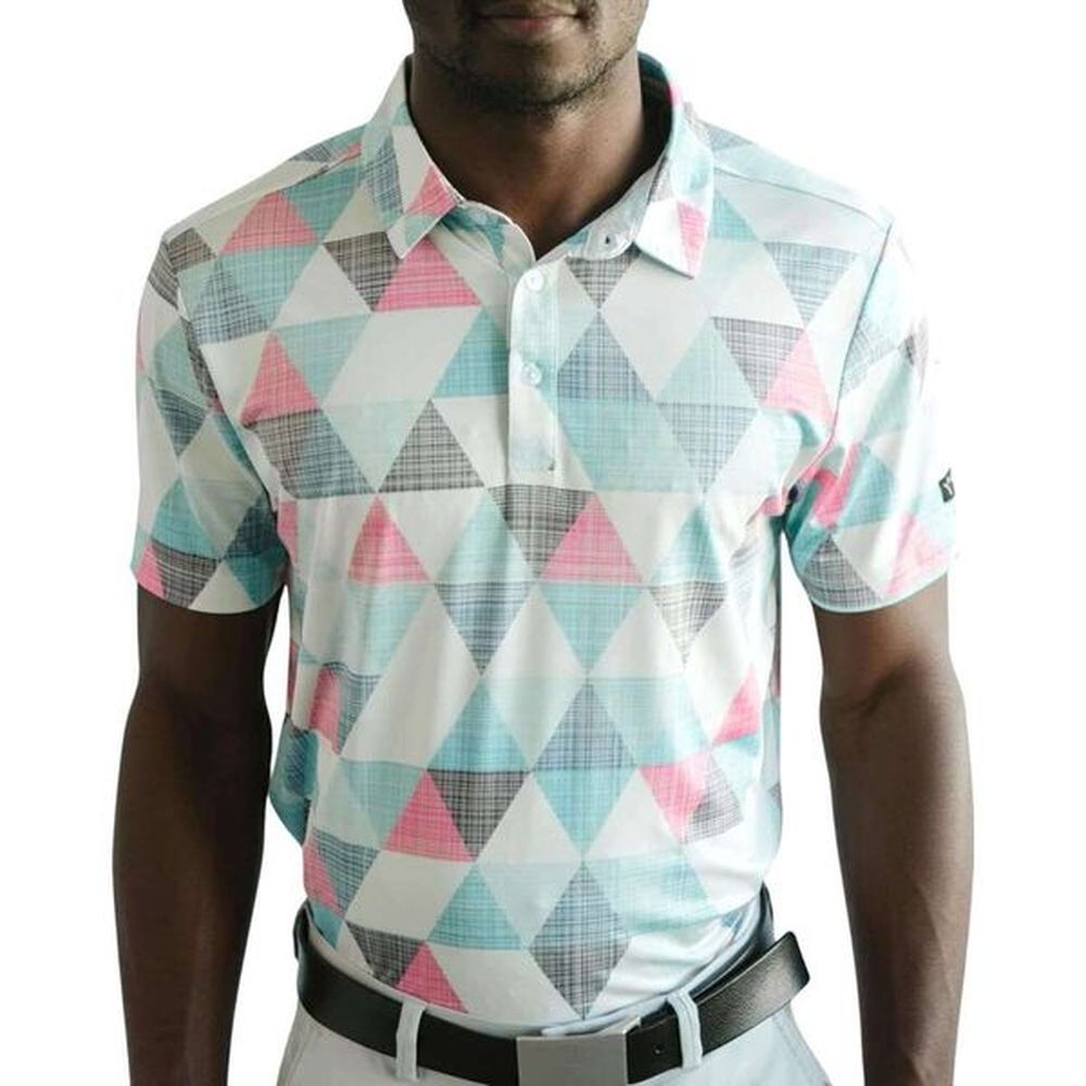 Mens Polo shirt Mens Golf Shirt Moisture Wicking Quick-Dry Short Sleeve - Standout Performance Casual Polos shirts tshirt Casual tops summer