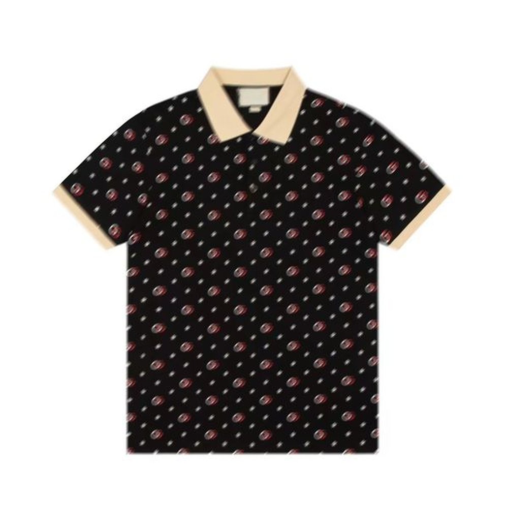 Men's Polo Shirt Men's Sports Fashion Horse T-shirt Casual Men's Golf Summer Polos Shirt Embroidery High Street hip hop trend
