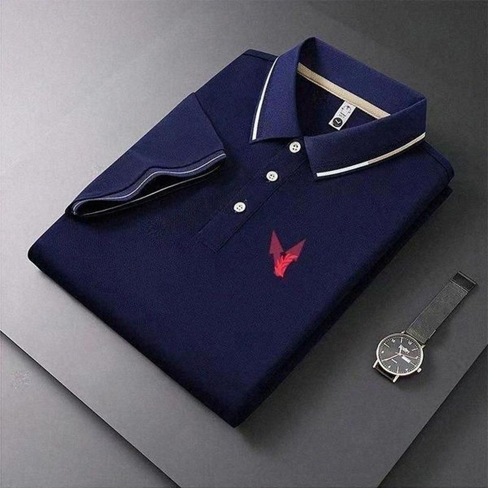Men's Polos High Quality Embroidered Polo Shirt Summer T-shirt Fashion Top And Autumn Long Sleeves Trend Casual Business Shirts