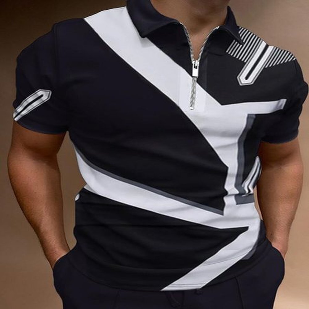 Men's Polos Men Polo Shirts Summer High Quality Casual Daily Short Slee 220823