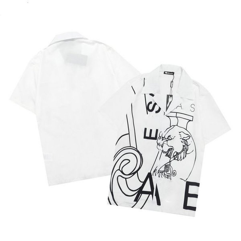 Men's Polos New Golf Designer Luxurious Fashion Print Stripe One-button Relaxed Summer Short Sleeve m-xxxl