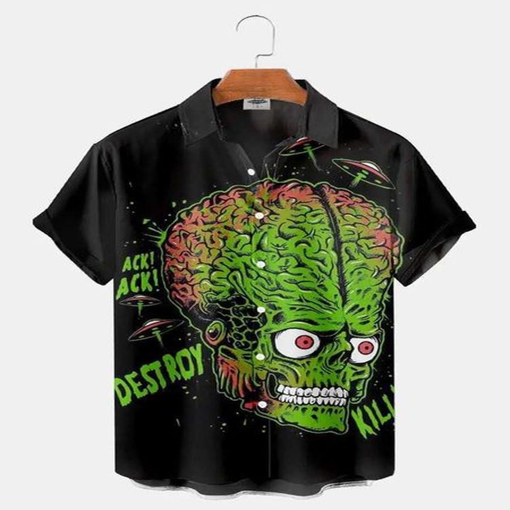 Men's Polos Y2K Clothing Funny For Men Shirts Hawaiian Harajuku 3D Printing Oversized Real Imported-china Camisa Floral Masculina Socia