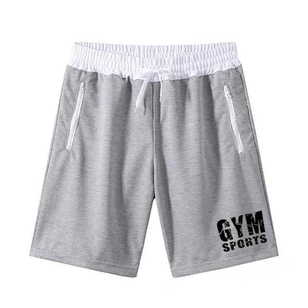 Men's Shorts Cotton GYM Summer Casual Shorts Drawstring Men Boardshorts Breathable Beach Shorts Comfortable Fitness Basketball Sports S
