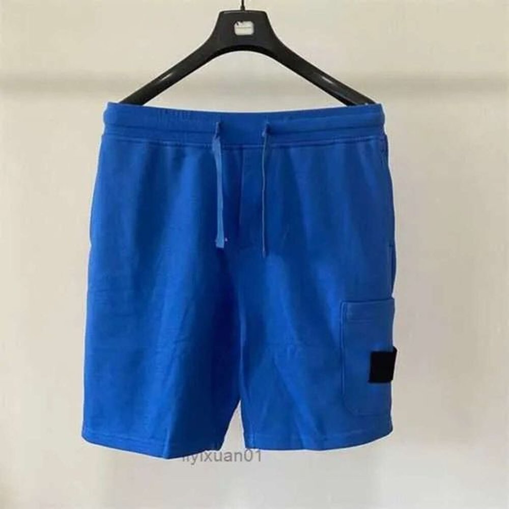 2024 Men's Shorts Mens Designer Pockets Work Five-piece Pants Stone Womens Island Summer Sweat Multi-function Thigh Short Loose High St