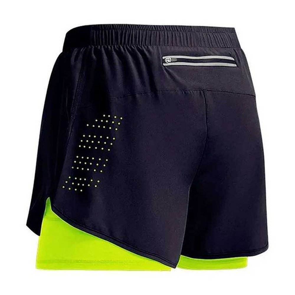 Men's Shorts 2024 New Mens Fitness Training Shorts Summer 2-in-1 Quick Drying Gym Beach Running Double Layer Outdoor Sweatshirt Mens z2