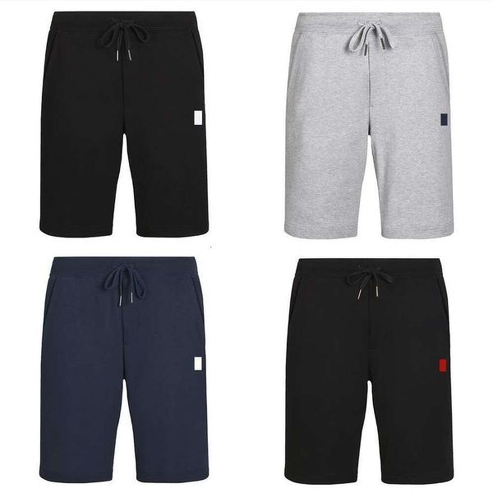 Mens Shorts Summer Solid small horse Male cotton quality fitness regular Sport Trunks Sandy beach short pants Size M-3XL multiple colour des
