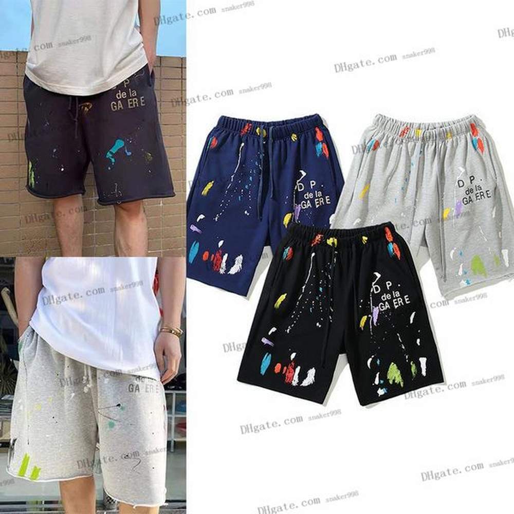 Mens Shorts Tech Short Pants Men Women Designer Breeches Cottons Mans Casual Shirt Luxurys Clothing Street Shorts Sleeve Relaxed Fashion Pan