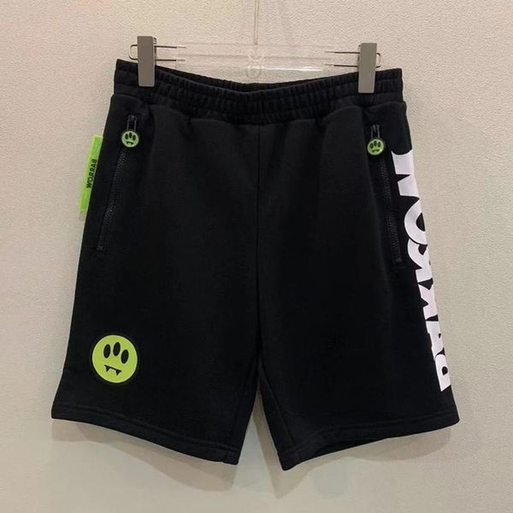 Men's Shorts VIVA ITALIAN BRAND BARROWS MEN WOMEN UNISEX SMILE SHORT PANT OVER SIZE COTTON 320gram For BEACH STRT HIPHOP BEACHWEAR S-XL