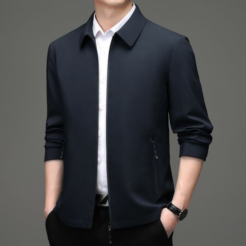 3082 Men's Sleek Slim-Fit Casual Suit - Modern Fashion for Everyday Elegance
