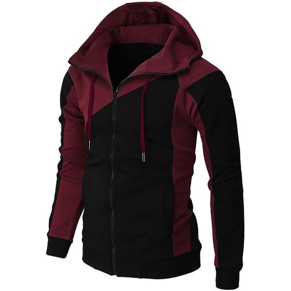 Mens Solid Color Hoodies Comfortable Hooded Casual Long Sleeve Sweatshirt Regular Fit Sports and Activities