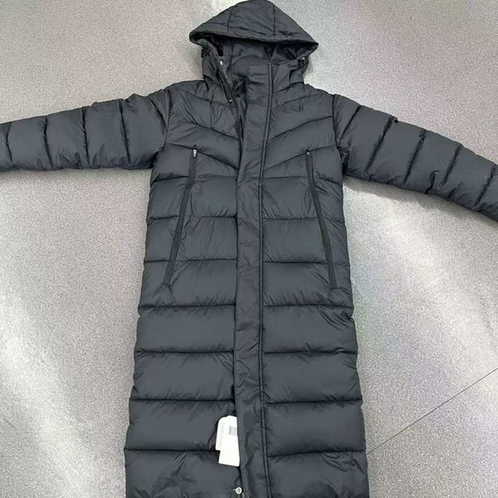 Men's sports coat winter long down jacket women's down parkas hooded down jackets black thick long hood outdoor warm oversize padd