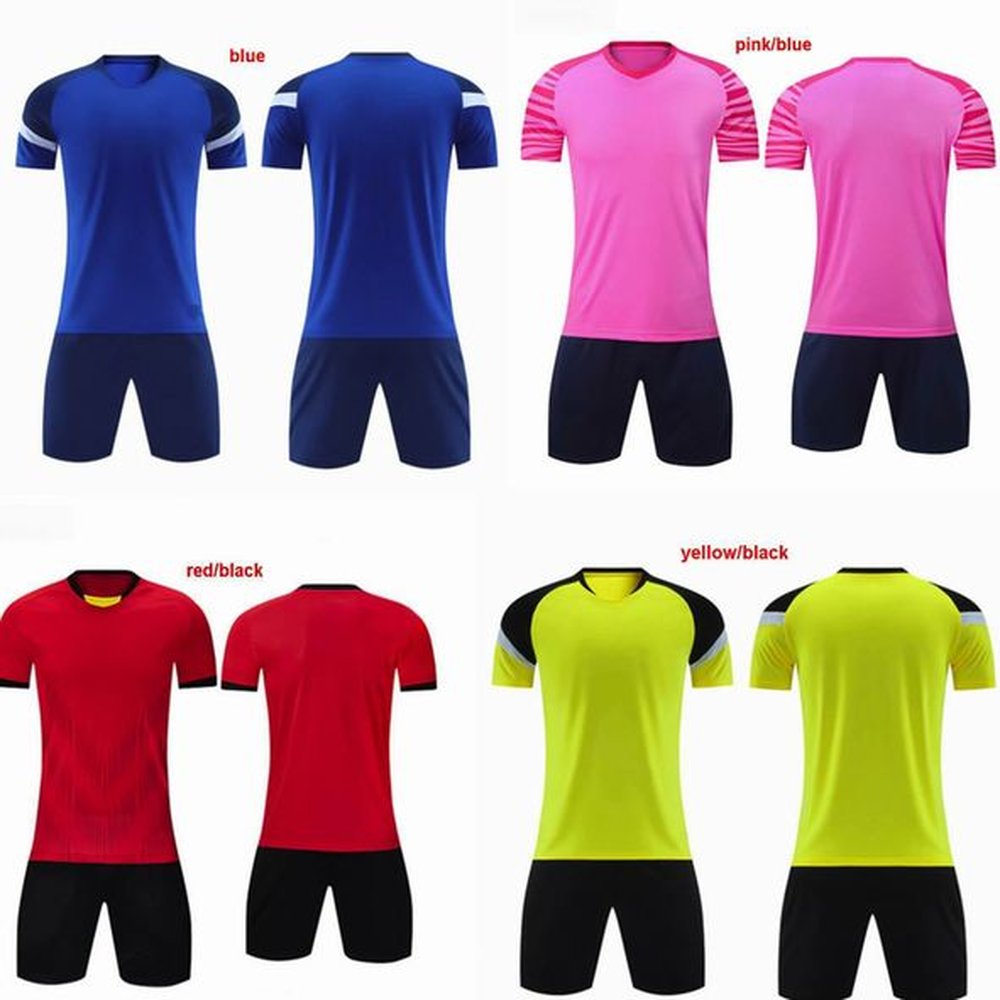 Men's Sports Uniforms suit wholesale tracksuits High quality middle school students football shirts clothing for sale size S-3XL