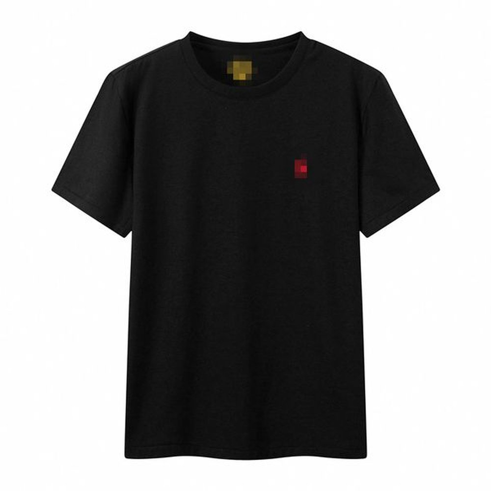 Men's Summer Luxury Designer Brand Embroidered T-shirt Men's Fashion Street Clothing Hip Hop T-shirt Men's Casual Top Asian S