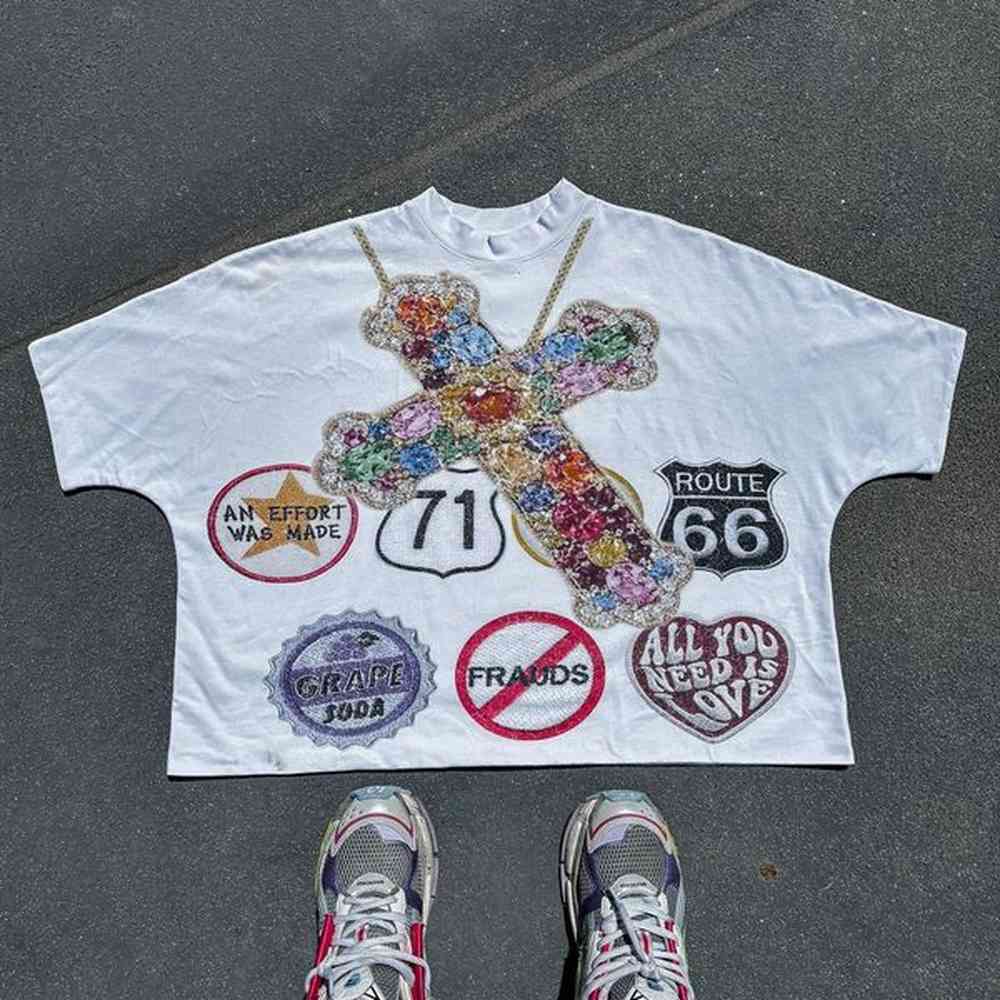 Mens Summer Tops Womens Designer Fashion Loose T Casual Shirt Short Sleeve