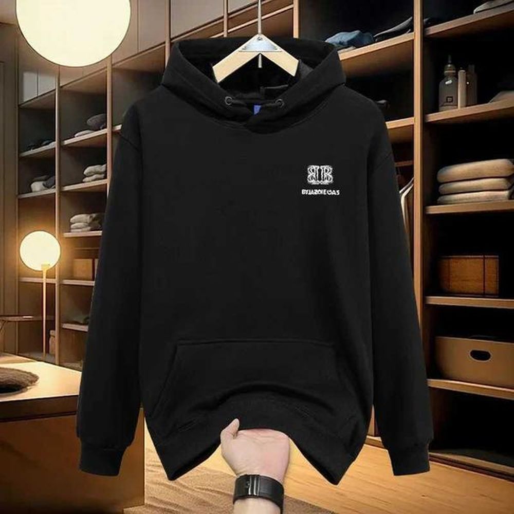 Men's Sweaters 2024 Autumn and Winter New Bajia Hooded Sweater Mens Trendy Brand American Heavy Flce Thickened Loose Couple Top Boys Cl