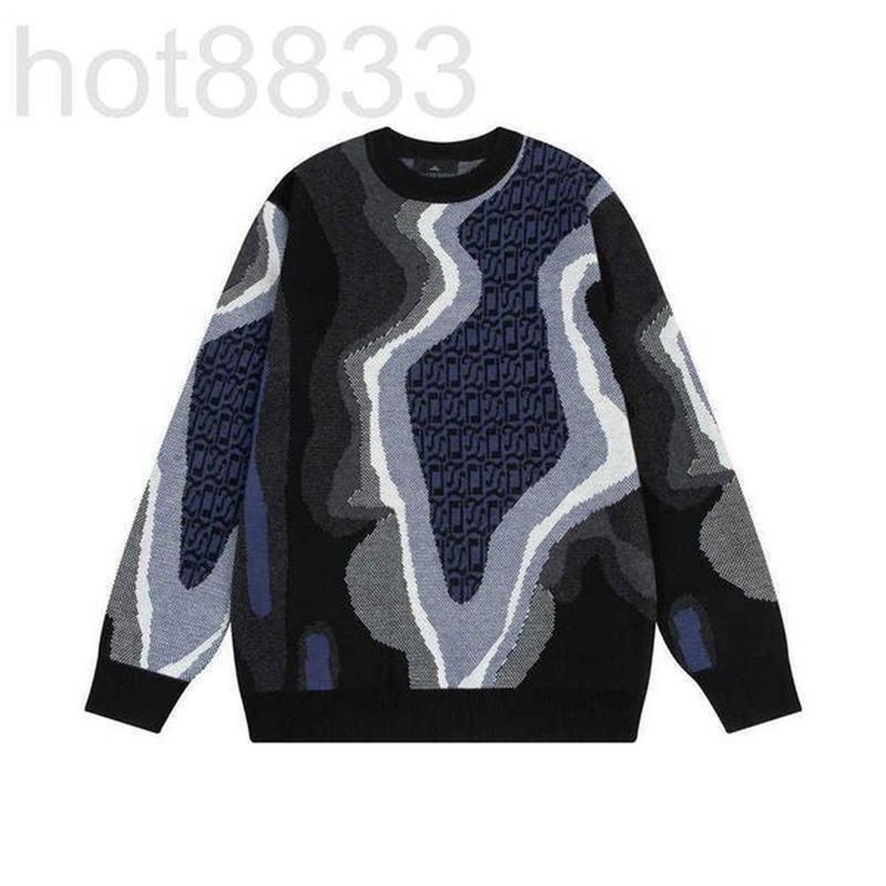 Men's Sweaters Designer Autumn/winter New Jacquard Round Neck Sweater for Men and Women JB1Q