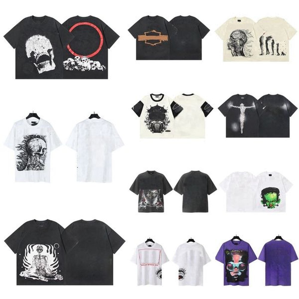 Mens t Shirt Brand Designer t shirts Womens Shirts Fashion Breathable t-shirt High Quality summer Tee Loose Streetwear Letter pattern Hip Ho