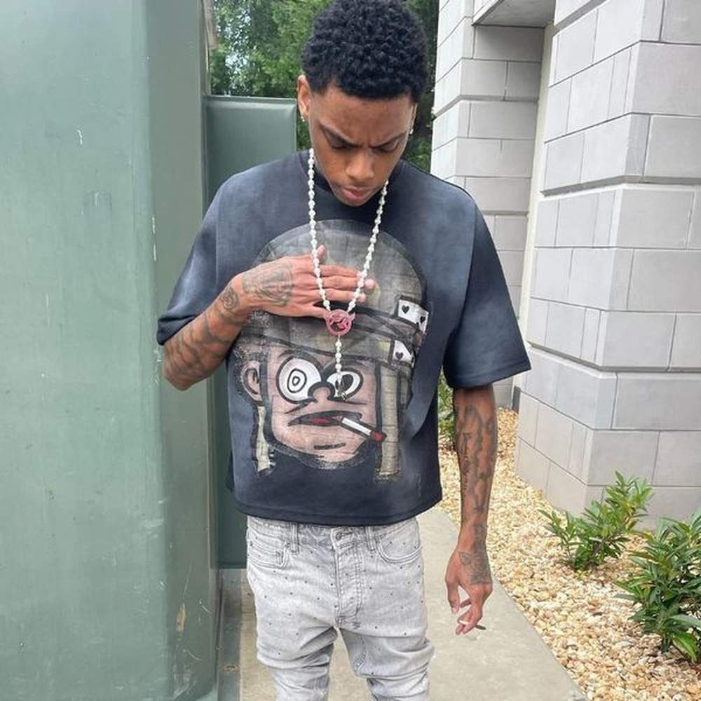 Mens T Shirts Cotton Shirt Harajuku Cartoon Graphic Print Oversized Short Sleeves Gothic Hip Hop Casual Drop Sleeve Clothing