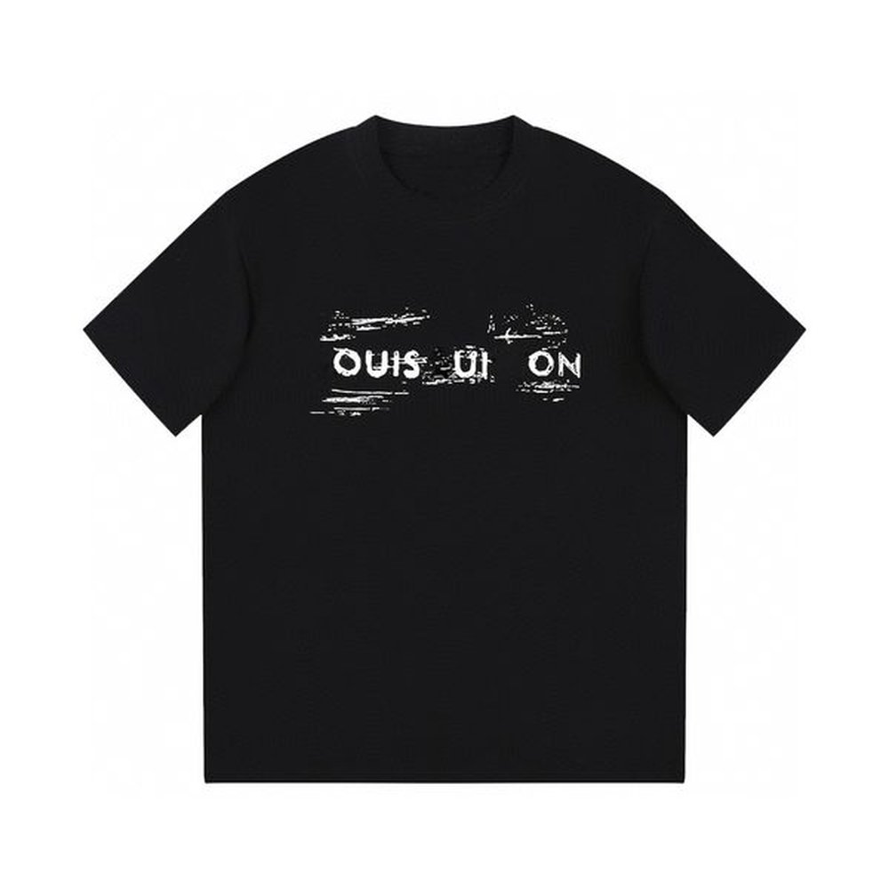 Mens T Shirts Letter Printing Loose Fit Mens Cotton Tee Casual Short Sleeve Shirt Men