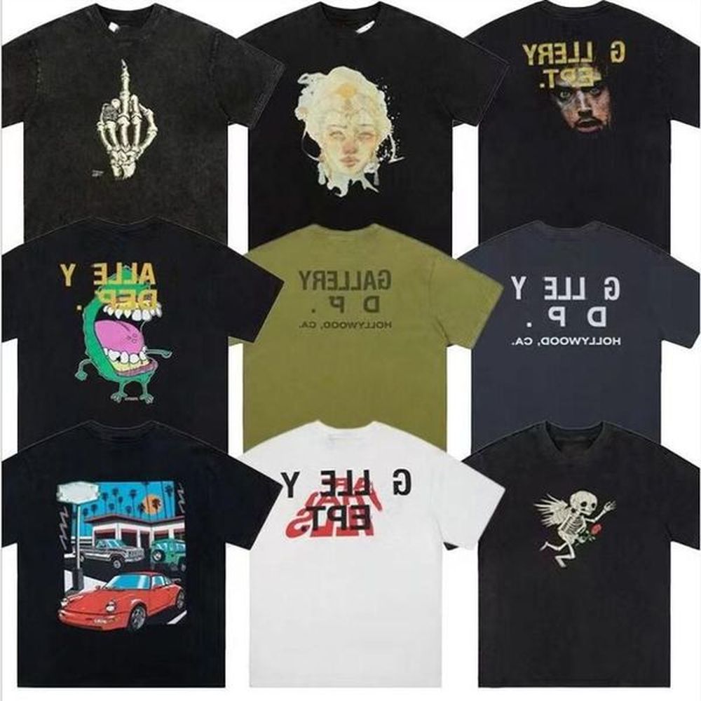 Men's T Shirts Mens Designers t Shirt Fashion Tees Men S Casual TShirts Man Clothing Street Tops Letter Galleryse depts Shorts Sleeve C