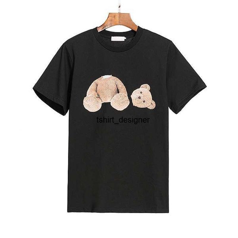 Mens t shirts paml angle tshirt tshirts shirts for men dress clothes black shirts brand fashion bear letter custom designer shorts mens clot