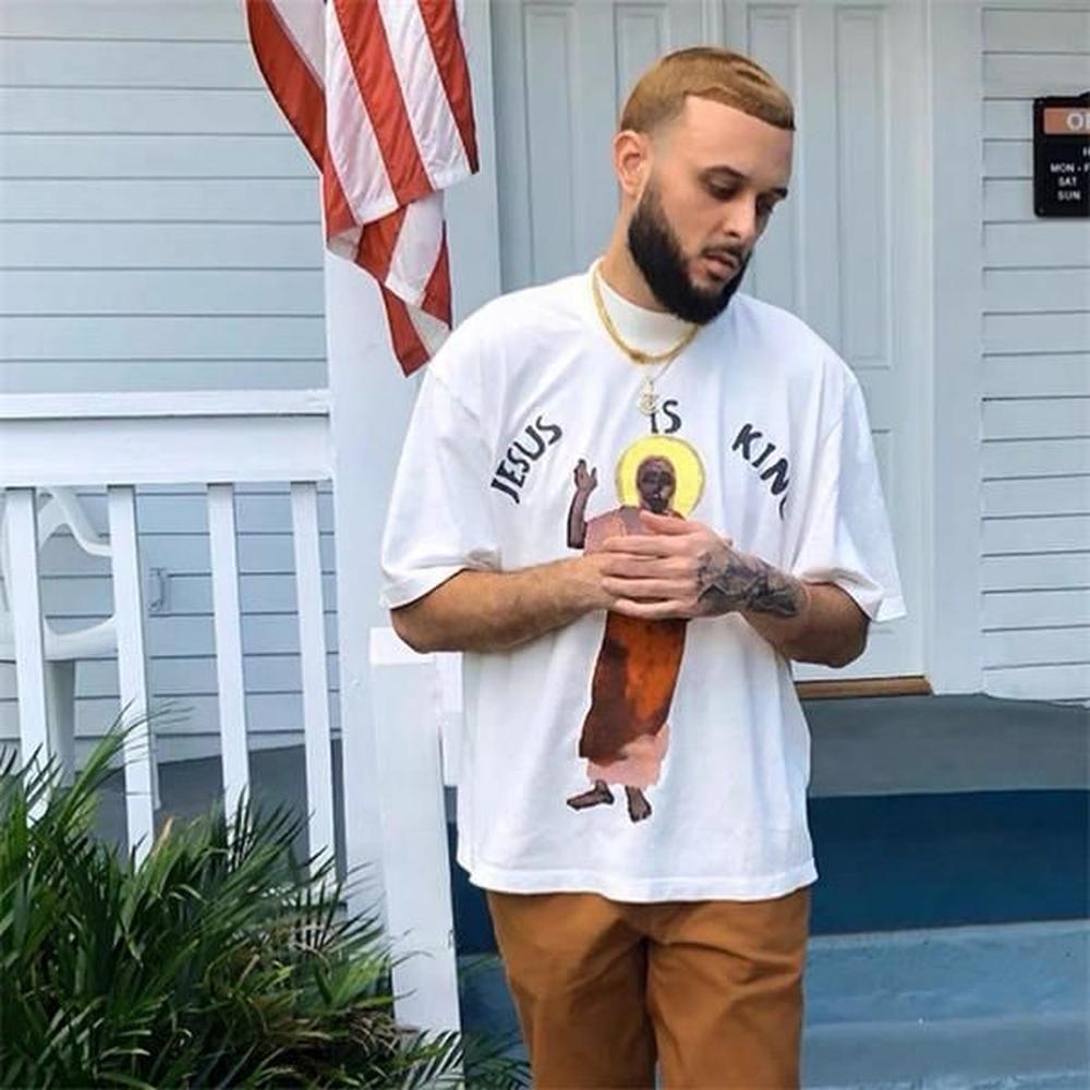 mens t shirts 2021 tops Letter Joint printing round neck collaborate Short Sleeved 10 styles male clothing